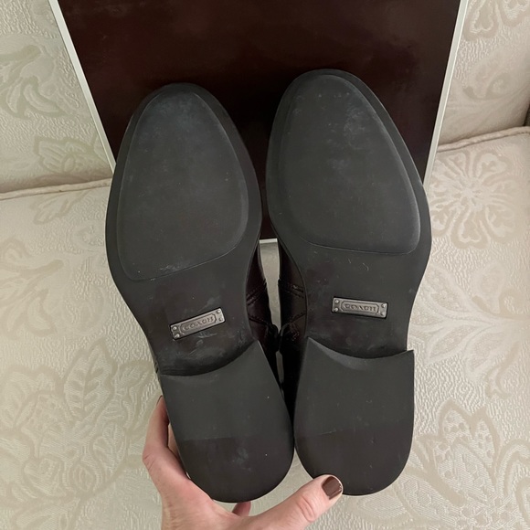 Coach brown leather Sawyer calf boots – very gently loved. Great style! - Picture 9 of 11